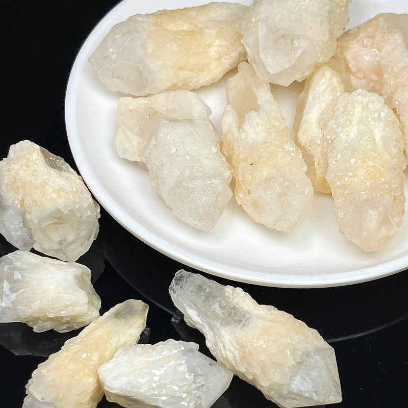Natural Pineapple crystal cluster strip Heal ing Gemstone Home Decor