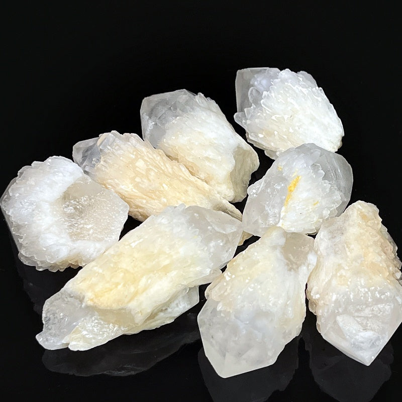 Natural Pineapple crystal cluster strip Heal ing Gemstone Home Decor