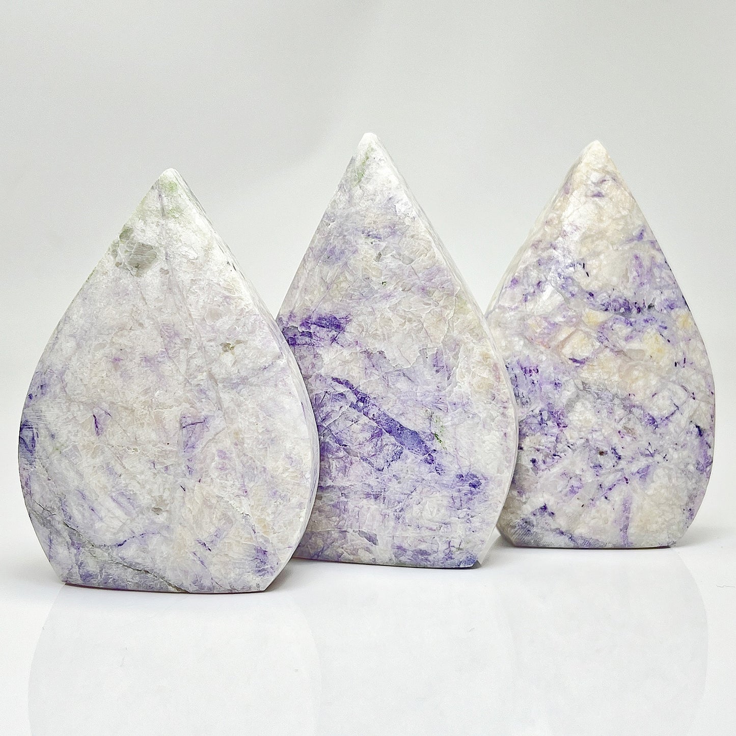 Natural Purple pine stone ornament Heal ing Gemstone Home Decor