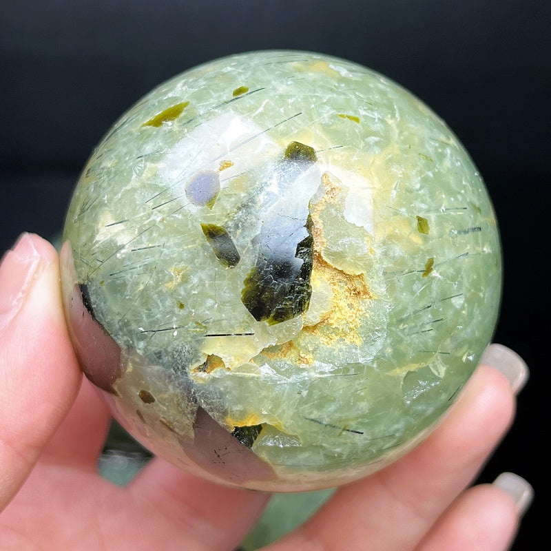 Natural Grape stone ball Heal ing Gemstone Home Decor