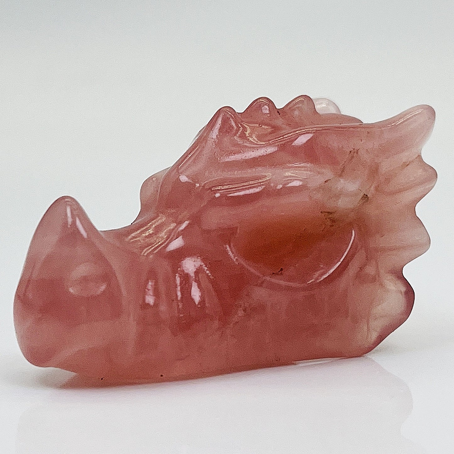Natural Crystal carved faucet Heal ing Gemstone Home Decor
