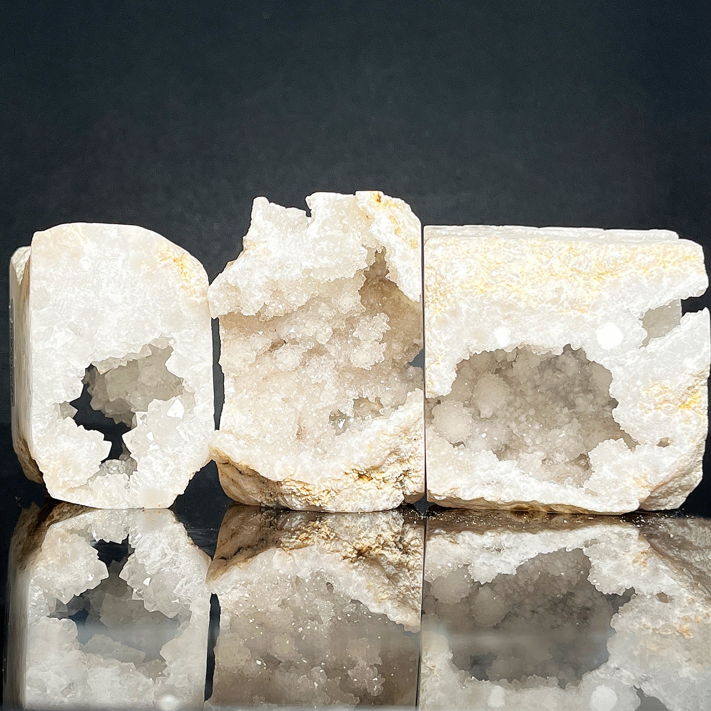 Natural Moroccan crystal cave Heal ing Gemstone Home Decor