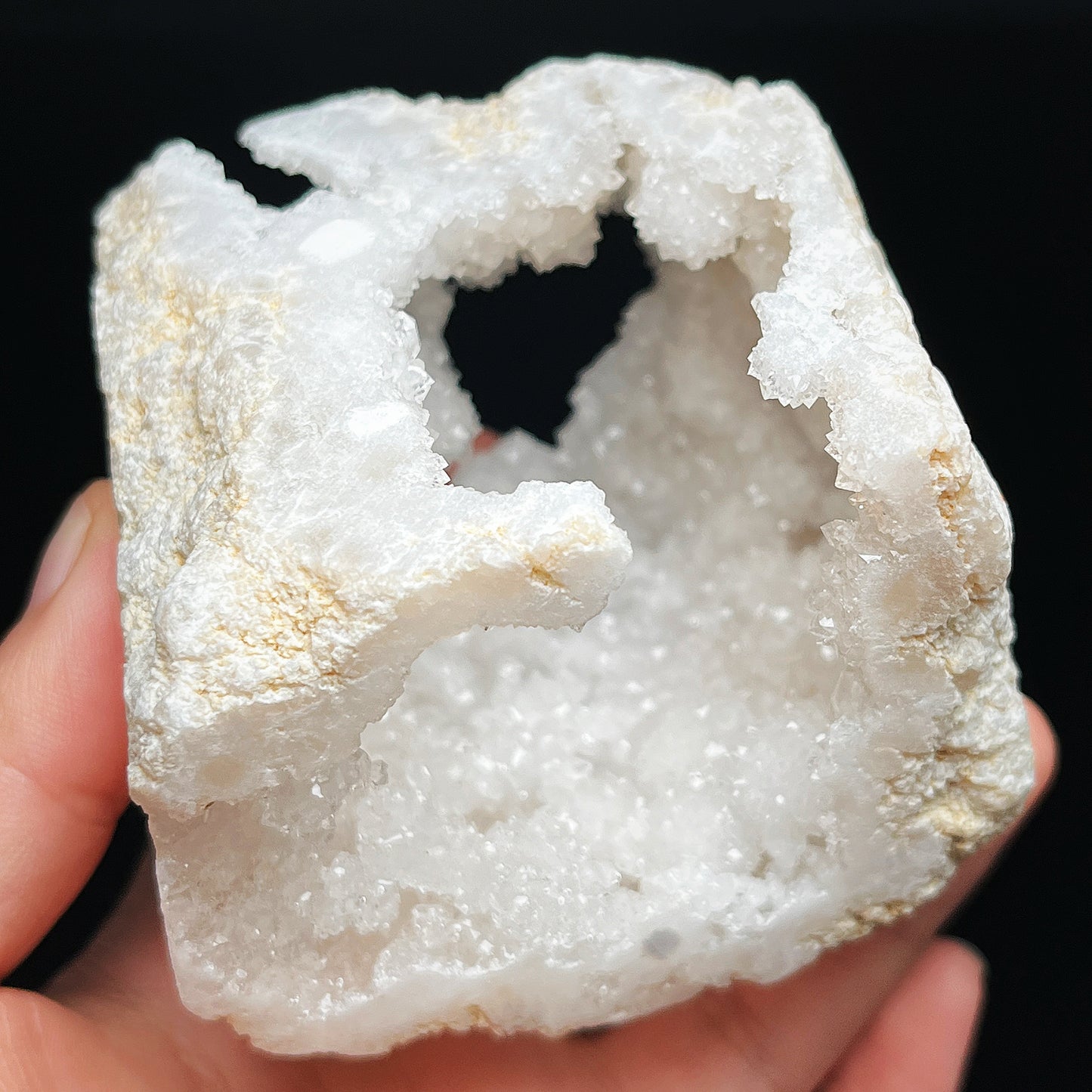 Natural Moroccan crystal cave Heal ing Gemstone Home Decor