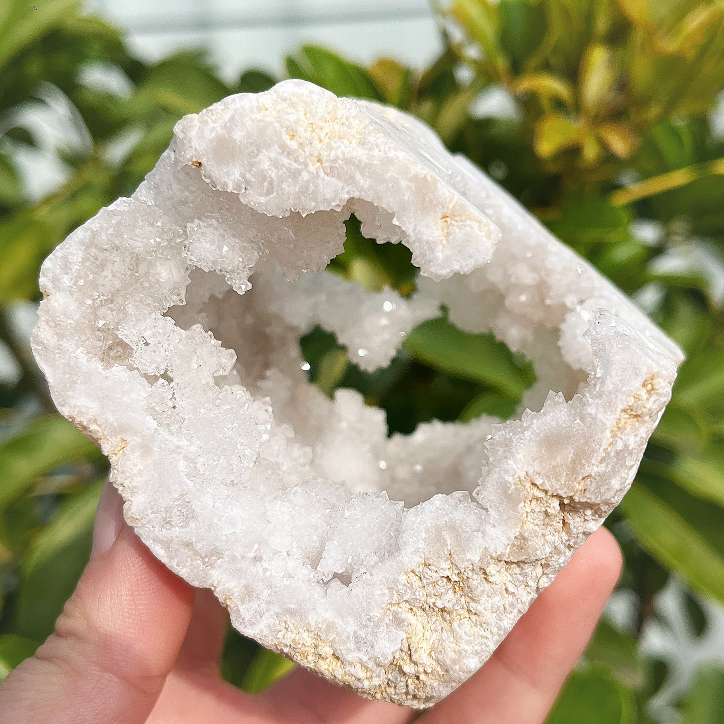Natural Moroccan crystal cave Heal ing Gemstone Home Decor