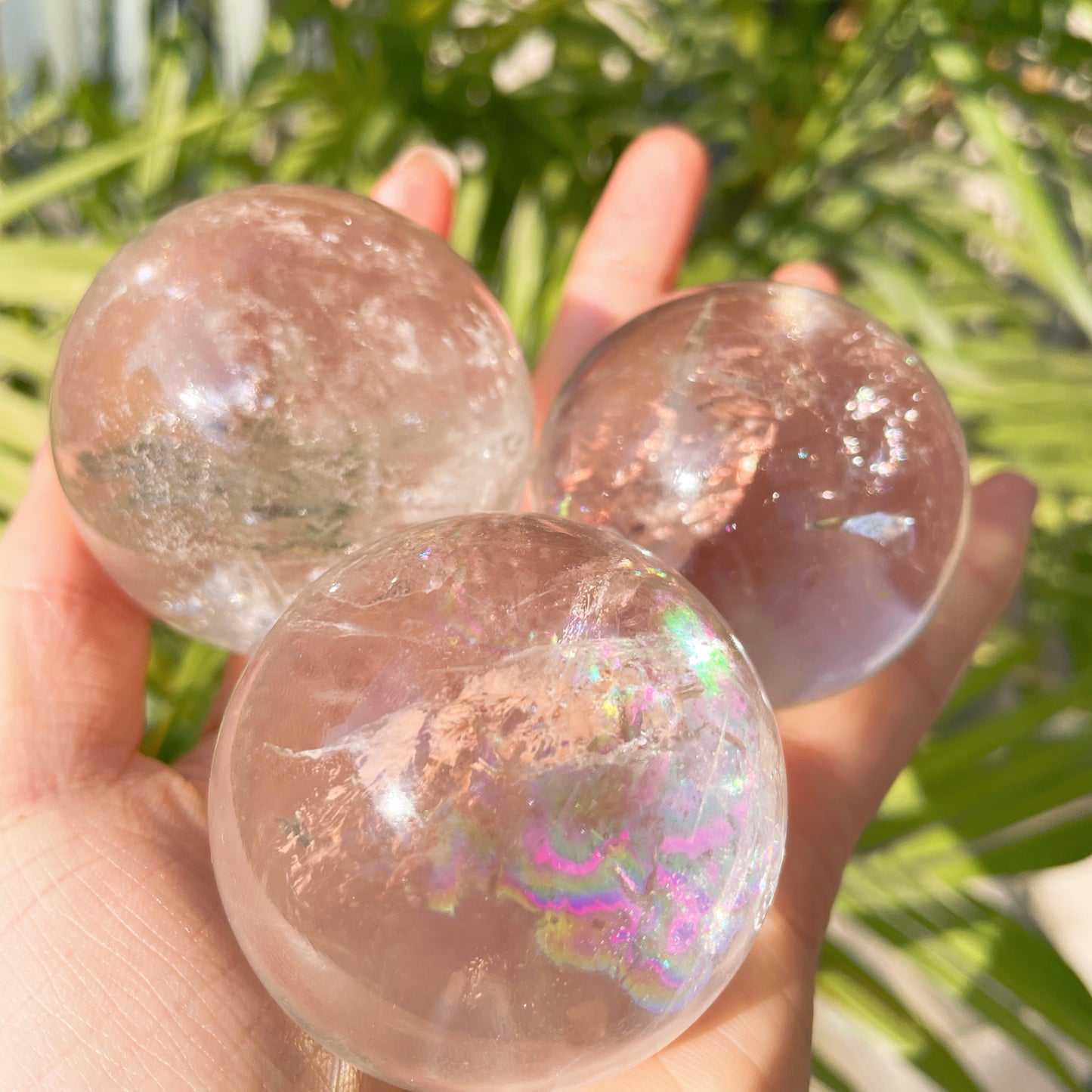 clear quartz sphere