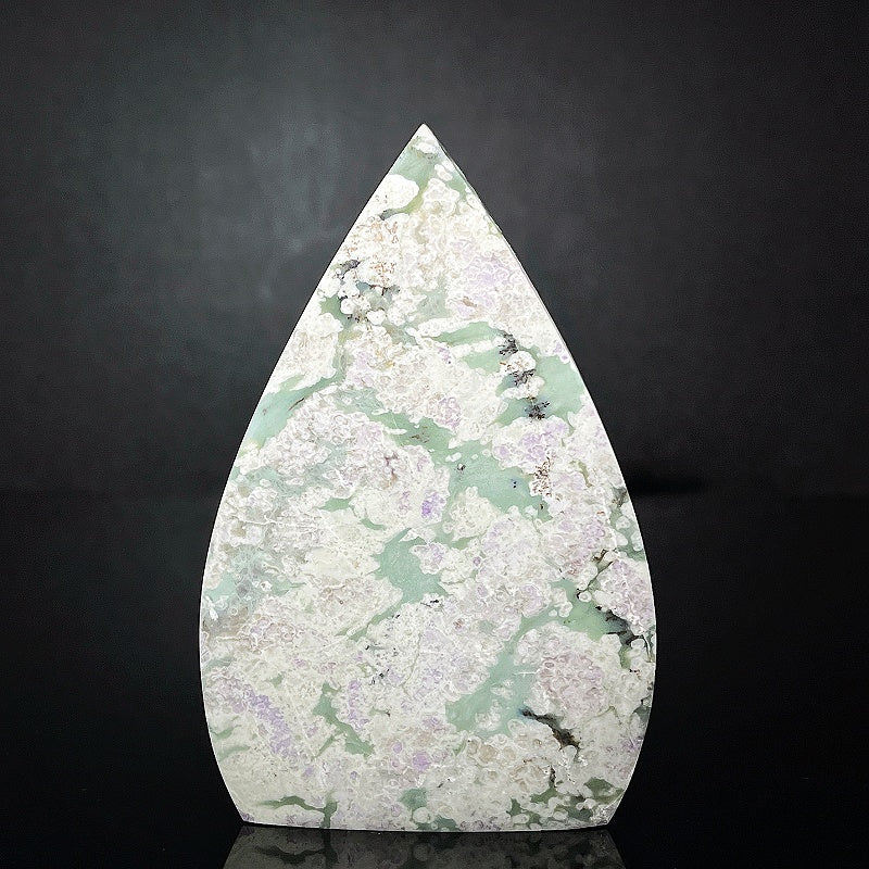 Natural Square sodium stone ornament Heal ing Gemstone Home Decor