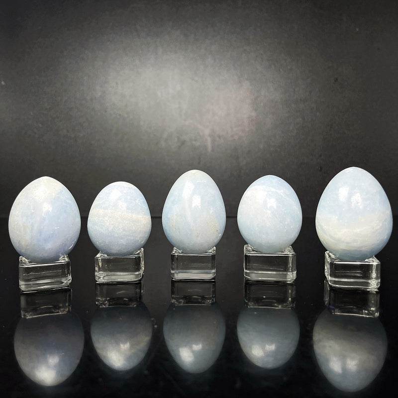 Natural Tianqingshi Egg Heal ing Gemstone Home Decor gift