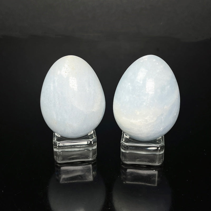 Natural Tianqingshi Egg Heal ing Gemstone Home Decor gift
