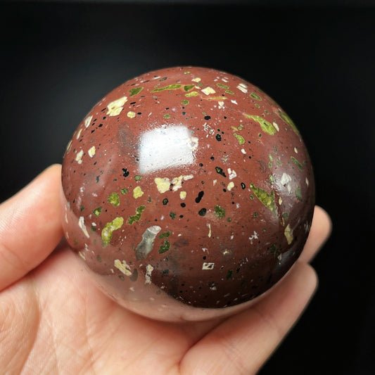 Natural  Star River Agate Ball Heal ing Gemstone Home Decor