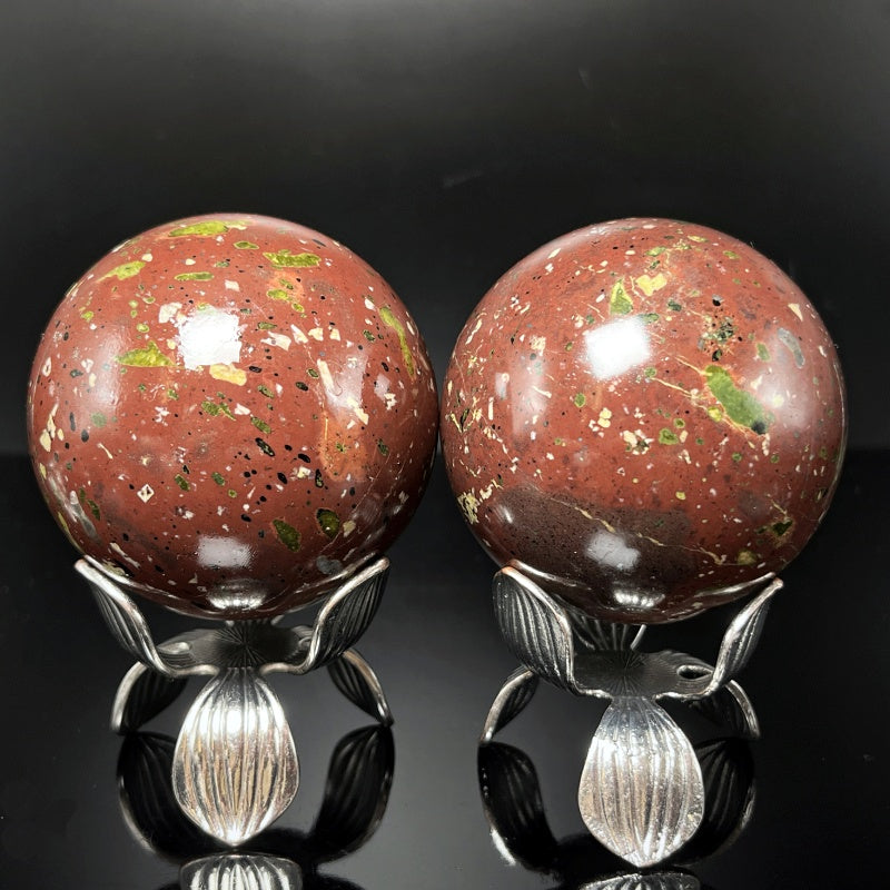 Natural  Star River Agate Ball Heal ing Gemstone Home Decor