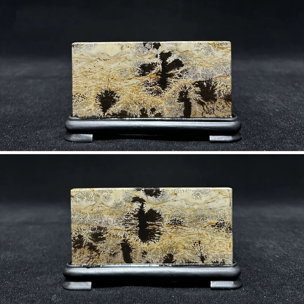 Natural Chinese painting stone screen decoration Heal ing Gemstone Home Decor