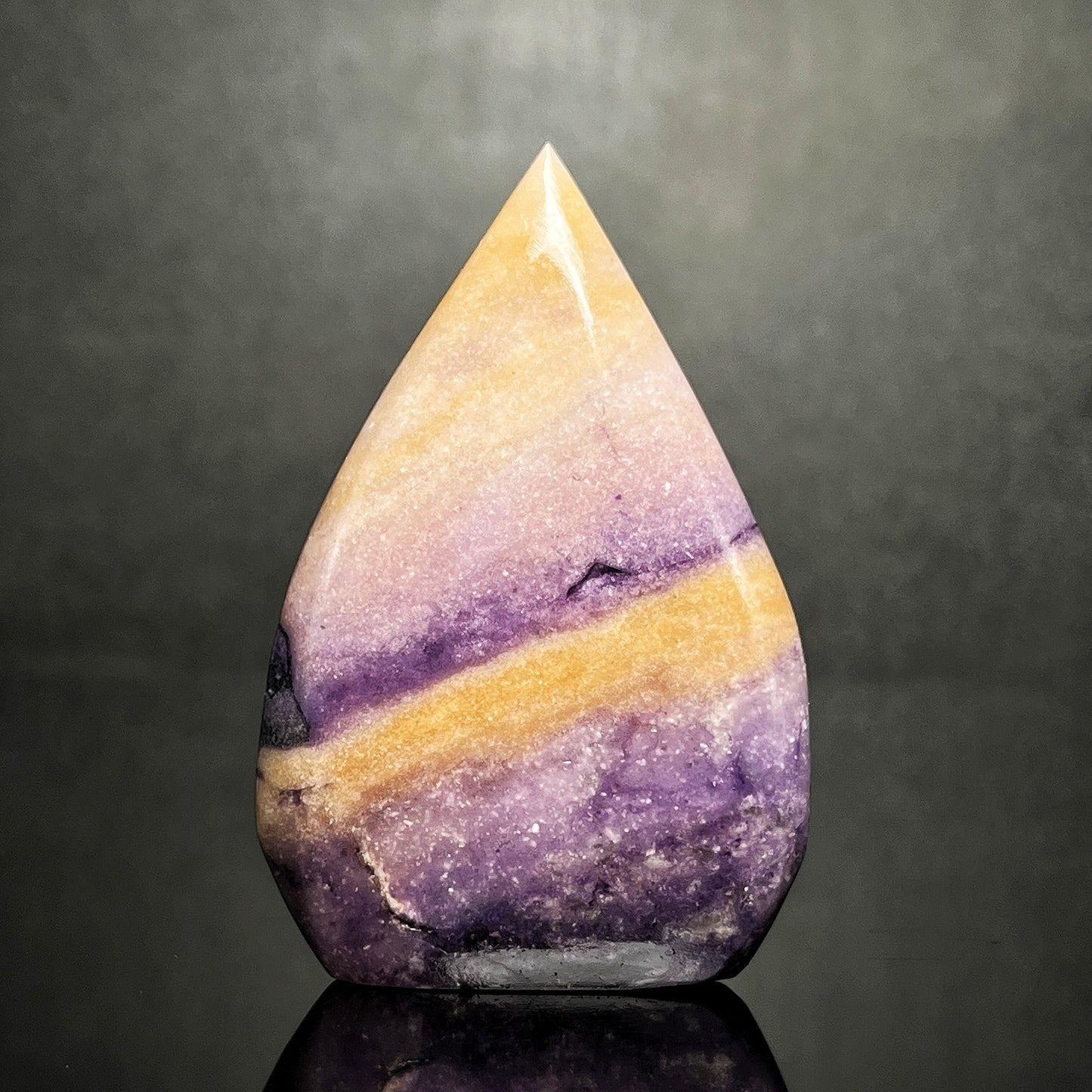 Natural Purple fluorite root ornament Heal ing Gemstone Home Decor