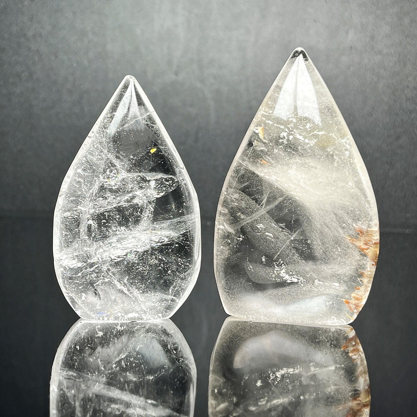 Natural White crystal ornament Heal ing Gemstone Home Decor