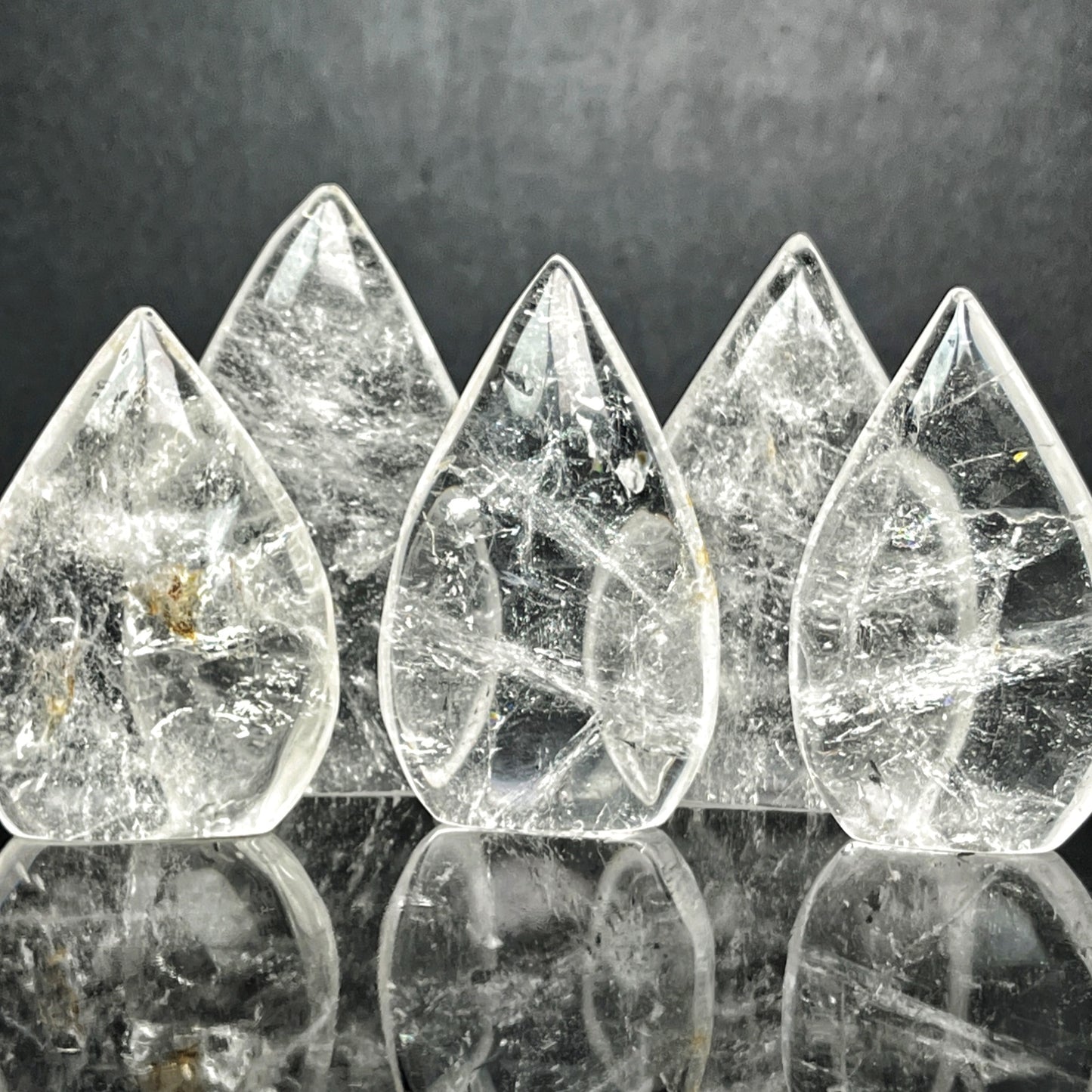 Natural White crystal ornament Heal ing Gemstone Home Decor