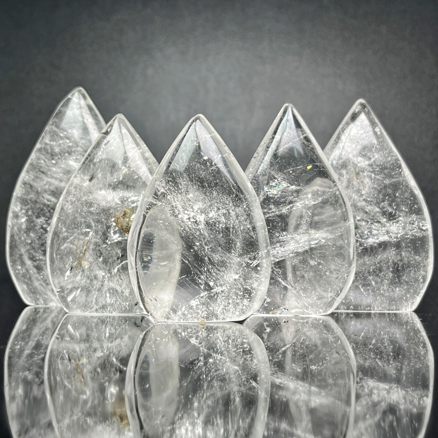 Natural White crystal ornament Heal ing Gemstone Home Decor