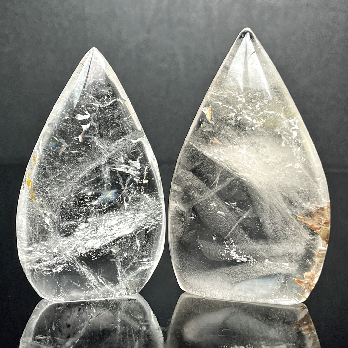 Natural White crystal ornament Heal ing Gemstone Home Decor