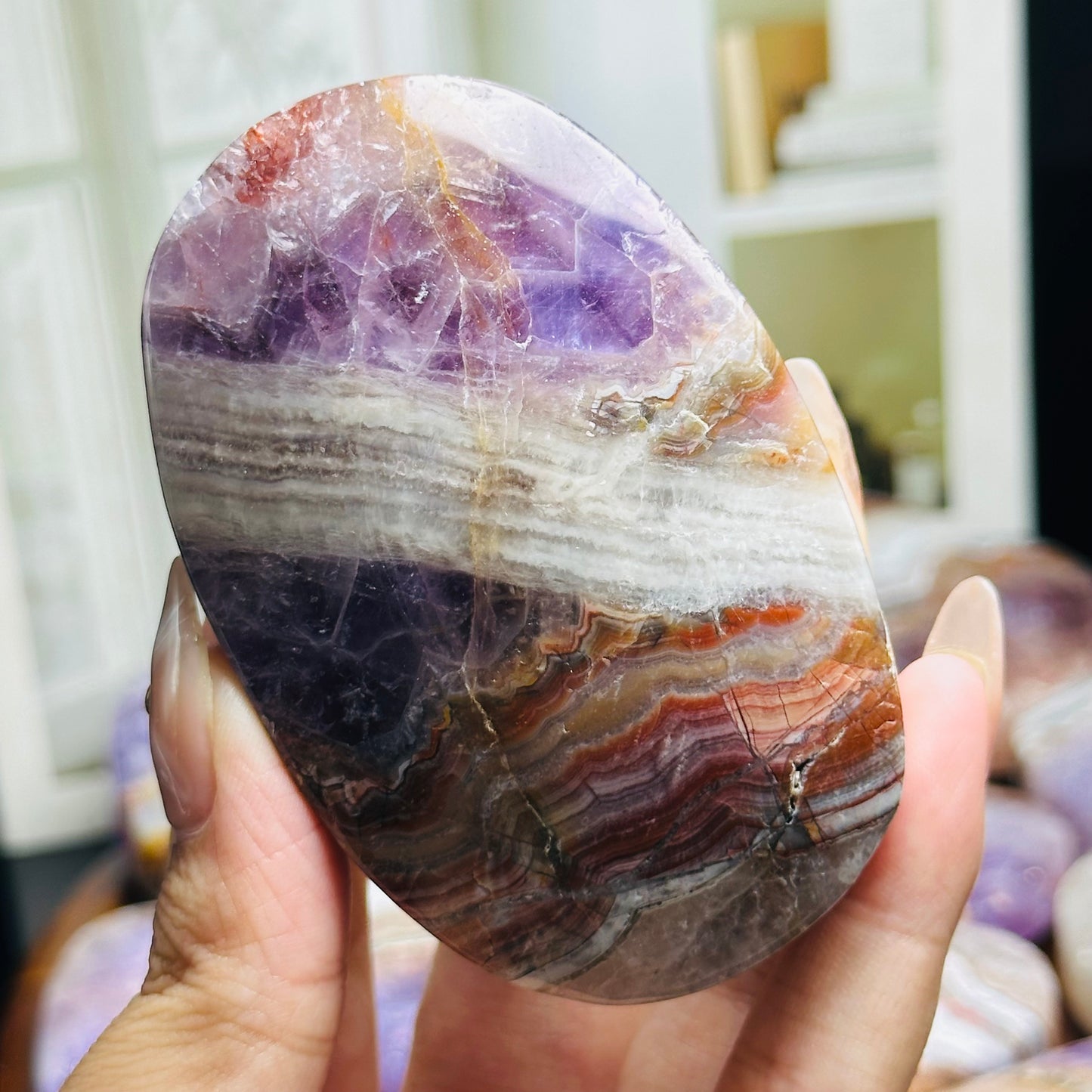 Natural Play with amethyst solution Heal ing Gemstone Home Decor