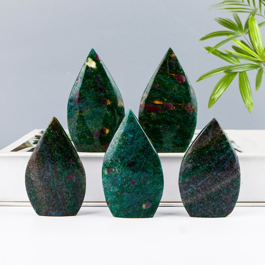 Natural  Monet Garden Ornament  Heal ing Gemstone Home Decor