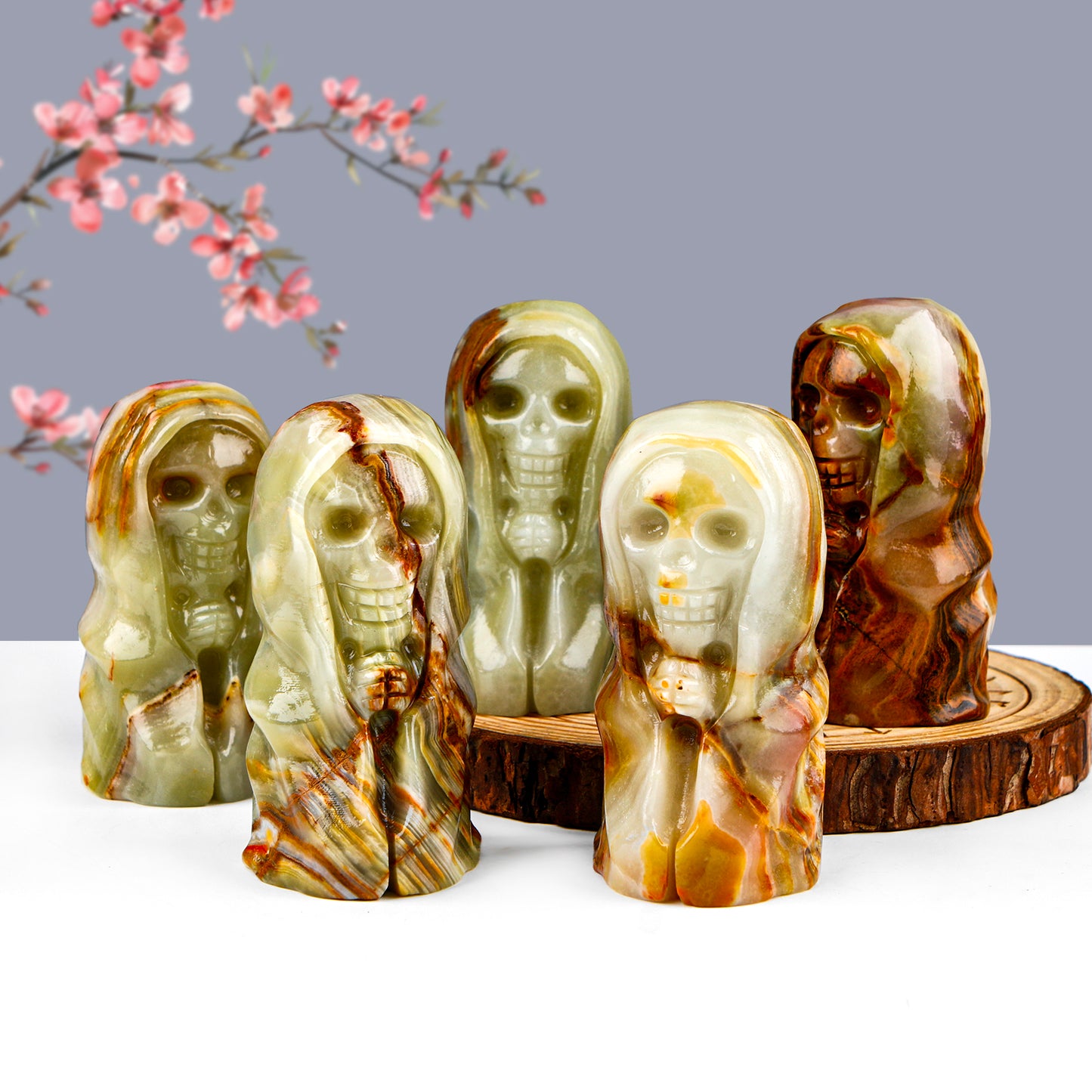 Natural Afghan Jade Carving Devil Heal ing Gemstone Home Decor