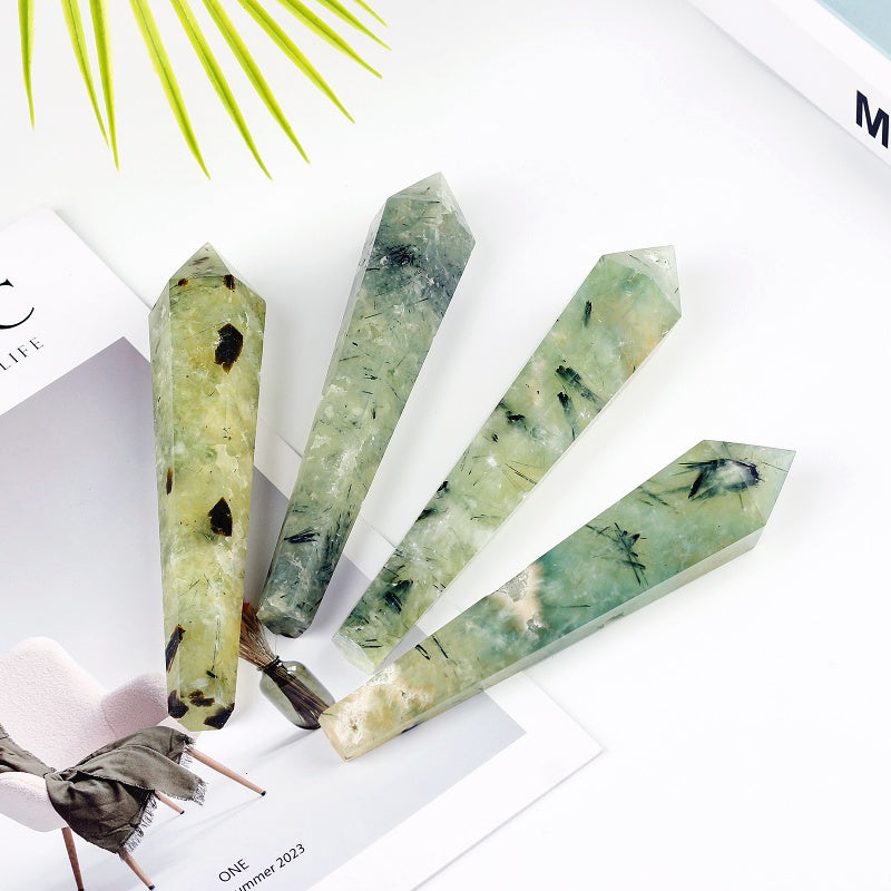 Natural Grape stone scepter  Heal ing Gemstone Home Decor