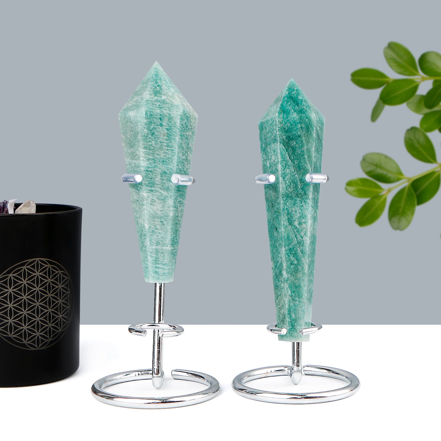 Natural Tianhe Stone scepter Heal ing Gemstone Home Decor