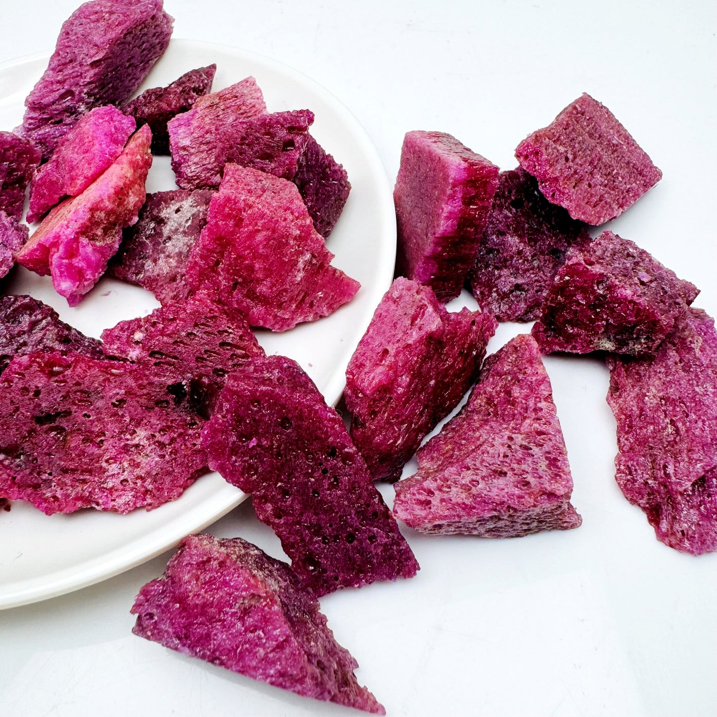 Natural Ruby shaped Heal ing Gemstone Home Decor
